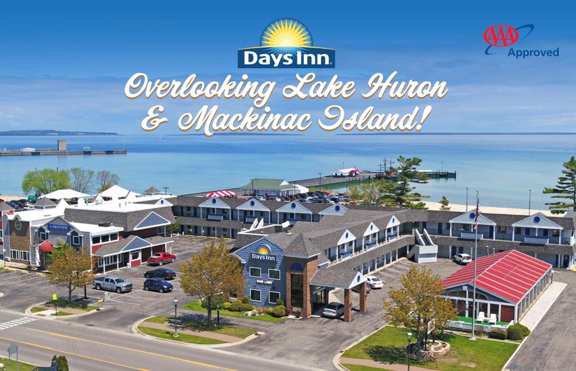 Days Inn By Wyndham Mackinaw City - Lakeview Екстер'єр фото